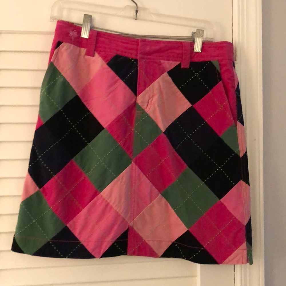 Plaid Corduroy Lilly Skirt